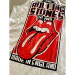 The Rolling Stones Made in England Graphic Racer Back Tank Top size Large White Photo 4