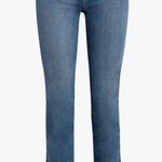 Favorite Daughter 34 PETITE SHORTIE VALENTINA TOWER SUPER HIGH RISE - MED INDIGO Photo 6