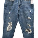 Old Navy High Rise Curvy OG Straight Jeans Medium Wash Women’s Size 0 Petite NWT Photo 2