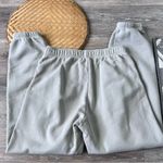 TNA cozy fleece light‎ gray sweatpants Photo 6