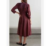 DÔEN Ranger Belted Organic Cotton Midi Dress Rossendale Valley Plaid Size Small Photo 7