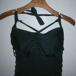 Black Beauty L Caged Sides One Piece Swim Suit Size L Photo 4
