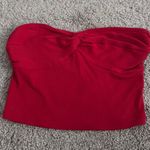 SheIn Red Tube Top, Size XS Photo 0