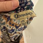 Democracy | NWT Off Shoulder Smocked Bell Sleeve Boho Print Top Shirt, XL/1X Photo 6