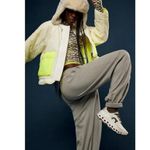 Free People Outta Left Field Jacket in Neon Green Size Small Photo 13