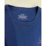 Vineyard Vines  Performance Blue Long Sleeve Top Pink Logo Women's Small Photo 3