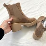 DV Dolce Vita Tan Chunky Platform Lug Sole Ankle Boots Model Tiffany NEW US 6 Brown Photo 6
