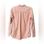 Duluth Artisan Hemp Shirt Womens Pink Button front Shirt Organic Cotton Photo 4