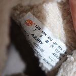 Timberland Women’s Size 7 light blue WP Fleece Fold Down Nubuck Boots AJ-327 Photo 9