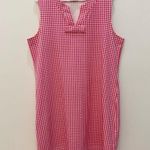 Sailor Sailor Pink & White Gingham Sleeveless V Photo 1
