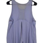 Lululemon Lilac Purple Split Back Mesh Athletic Running Tank Top Women Sz M Photo 1