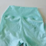 CARBON38 Bright Turquoise White Ombre Jacquard 7/8 Leggings Photo 3