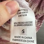 Chaser Vintage Floral Print Open Back Maxi Dress Size S Photo 5