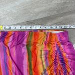 Show Me Your Mumu Dazy Sunrise Stripe Skirt Size Medium Mesh Pink Orange Photo 3