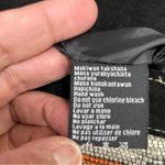 Suede leatherCoconut shells Black, Tan and Orange Aztec Ecuador Crossbody Purse Black Photo 7