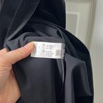 Chiara Boni  Black Velvet Agapios Floral One-Shoulder Long Sleeve Sheath Dress 14 Photo 10