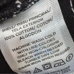 Loft  Striped Cotton Knit High Rise Shorts Four Inch Navy Blue White Size 2 Photo 8