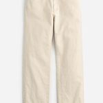 Madewell The Curvy 90s Straight Jean Vintage Canvas Beige High Waist US 23 NWT Photo 2