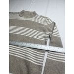 Karen Scott  Turtleneck Sweater Womens Size PL Pullover Cotton Beige White Photo 3
