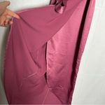 Pinkblush NWT Essue Pink Blush Mauve V Neck Maternity Faux Wrap Dress Size Small Photo 4