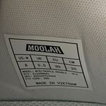 Moolah womens size 8 triple double glitch mode metallic silver high top sneakers Photo 9