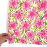 Talbots Vintage Womens Floral Pure Silk Lined Straight Pencil Skirt Pink Size 12 Photo 5