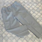 Handmade  light blue 80’s women’s pull-up Pants like new large Photo 0