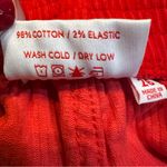 Hammies Corduroy High Waist Shorts Red Women’s Size 26 Surf Skate Style Photo 9