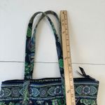 Vera Bradley  Tote Bag‎ Quilted Floral Lightweight Travel Carry On Green Photo 9