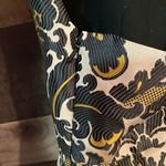 Free People  Queen of Hearts Black & Gold Brocade Mini Dress Photo 8