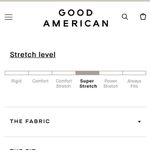 Good American  Good Waist Faux Suede Jeans in Tobacco Size 2 Photo 10