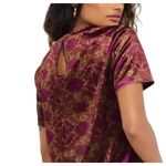 Savagexfenty Savage Fenty Women’s Psychedelic Velvet Sleep Top in‎ Dazed 1X NWT Photo 3