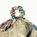 Urban Outfitters NEW Womens Velvet Paisley Scarf Scrunchie Hair Accessory Boho Photo 2