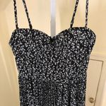 Petal + Pup NWT Women's Achanti Pleated Maxi Dress Black Floral Dress Size S Photo 3