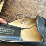 Nordstrom  Female Flats (Amelia) slide mule black leather size 8 Photo 5