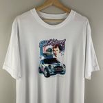 Vintage 2003 Evel Knievel White Mini Cooper Oversized Short Sleeve Graphic Tee Size XXL Photo 1