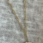 Reworked designer button necklace Pink Photo 3