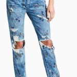 Lucky Brand Embroidered Jeans Photo 0