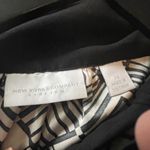 New York & Co. sleeveless blouse, black/cream, size XS Photo 3