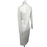 Outrageous Fortune White Double Breasted Blazer Wrap Long Sleeve Tuxedo Dress 6 Photo 2