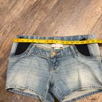 Denim Blue Women's Maternity Shorts Isabel Maternity size 2 Photo 6