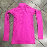 Lululemon Sz 4 Women Pullover Run Swiftly Tech 1/2 Zip High Neck Magenta Gorpcor Photo 5