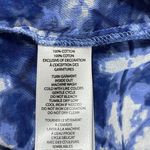 New Beach Lunch Lounge Penelope Top Blouse Blue White Size XL Long Sleeve Photo 6