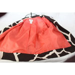 Neiman Marcus  ladies brown&white open blazer sie L Photo 6