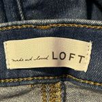 Loft Ann Taylor  Medium Wash High Waist Flare Crop Size 29 Trendy Boho Jeans. Photo 5