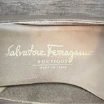 Salvatore Ferragamo Vintage  Heels Shoes Women’s Size 8.5 AAA Neutral Color Photo 4