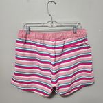 The North Face Class V Pink Multi Stripe Mini Shorts Size Large Photo 6
