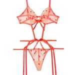 Victoria's Secret VICTORIA’S Secret VERY SEXY Sweetheart Strappy Teddy Lingerie Photo 3