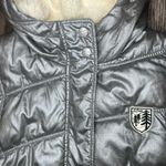 American Eagle Outfitters Gray vest Fleece Jacket size s/p Photo 5