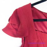 Adrianna Papell New!  dark red / maroon short sleeve jumpsuit, size‎ 14 Photo 10